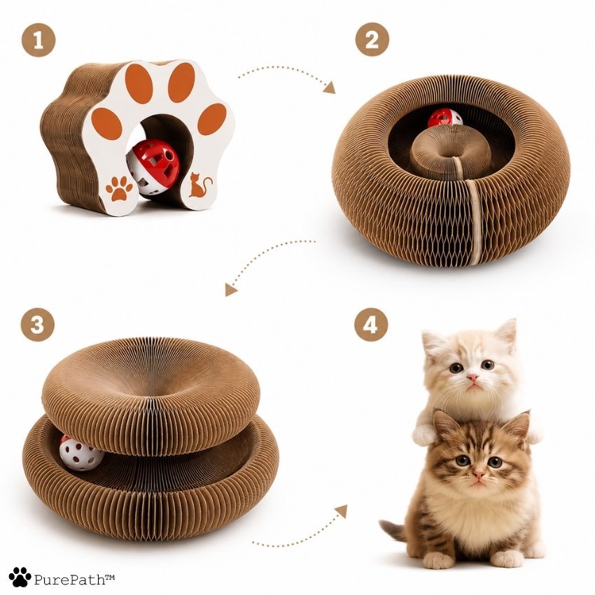 Pure Path™ Foldable Cat Scratcher